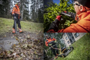 Pihan valmistelua talven varalle