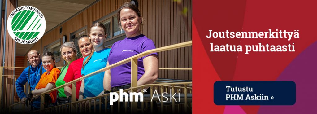 PHM Aski – Joutsenmerkittyä siivouspalvelua